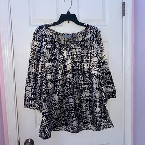 Patterned Avenue blouse